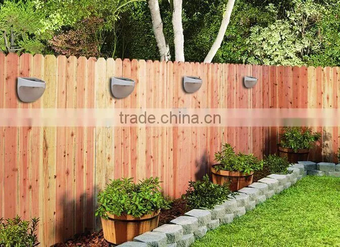 Solor led flood garden outdoor+indoor wall mounted solar led lamp light
