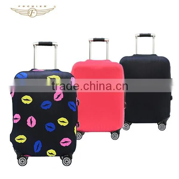 Hot Selling Custom Printing Luggage Cover Spandex