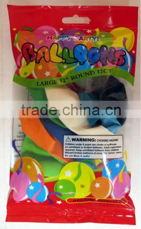 Standard color helium gas balloon Purple
