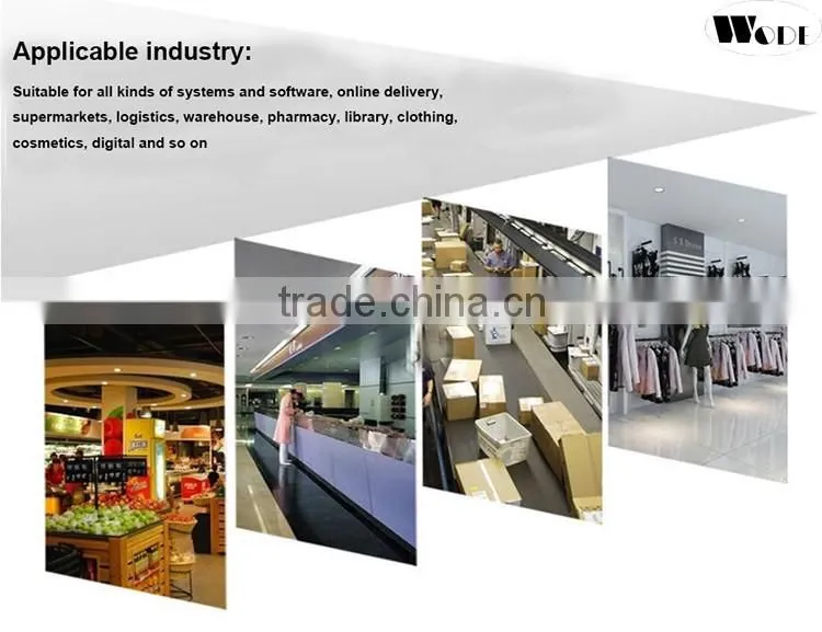 1D CCD type handheld scanner wireless(433MHz) barcode scanner