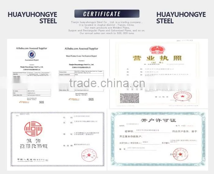 Low price rectangular carbn steel pipe