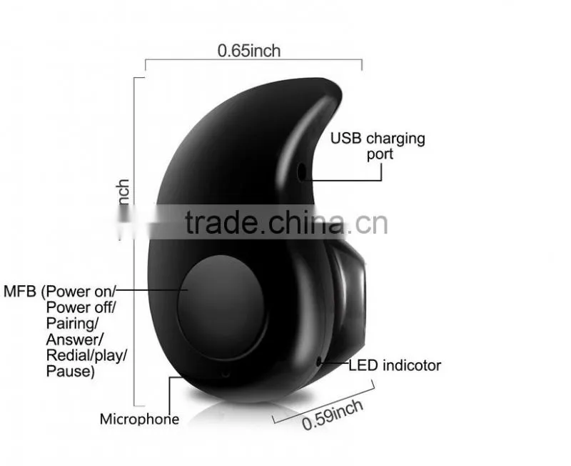 Factory Wholesale Cheapest Price Bluetooth Earphone S530 Walkie Talkie with Bluetooth Headset