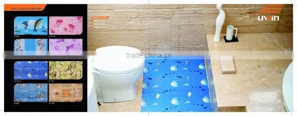PVC foam bath mats ,Anti-slip bathroom mat