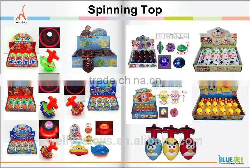Alibaba light up spinning top super spinning top toys spinning top Made in china