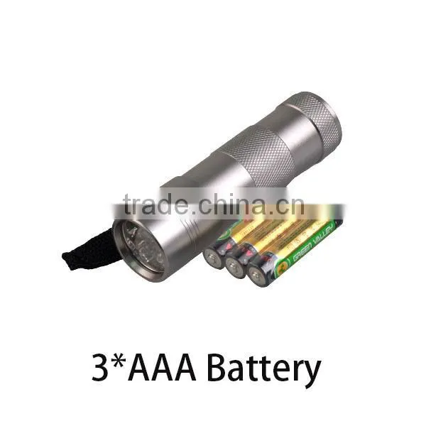 12 LED UV Flashlight 390NM Ultra Violet Blacklight Black Light Ultra Violet Urine Detector 12 LED 12 UV Flashlight