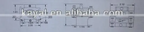 Well Sell Air conditioner AC 9.5VA different types of relays