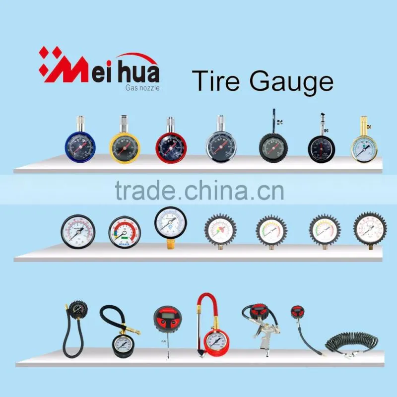 MH-A96 Hot Sale Tool Inflator Portable Tire Pressure Gauge Valve Caps