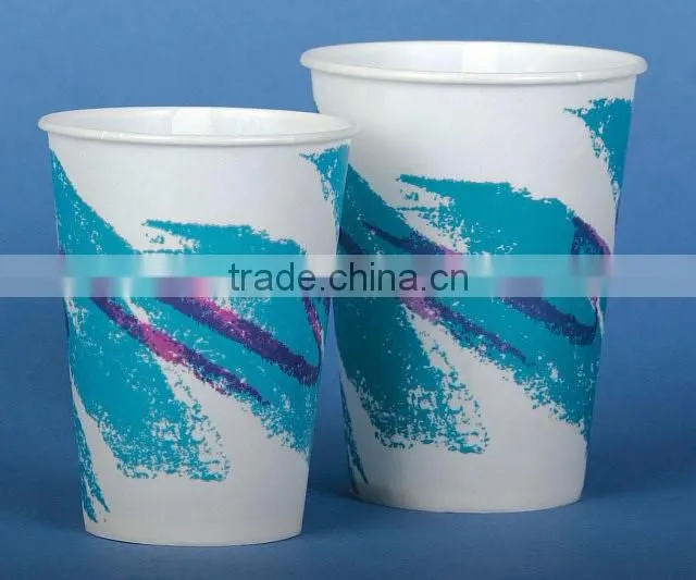 cheap pe coated paper cup fan with high quality