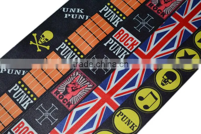 Factory Promotion Soft Thin Straps for Bass Acoustic Guitar Straps / Guitar Belt With Double Leather Ends