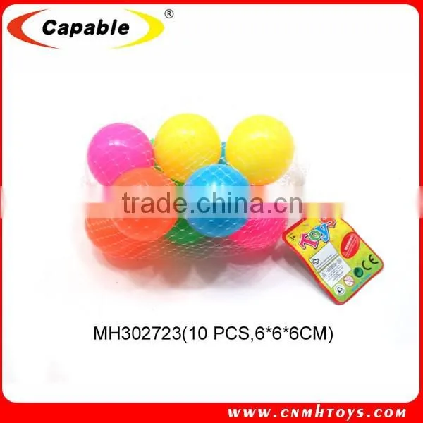 6 cm cheap ocean ball plastic ball pool balls