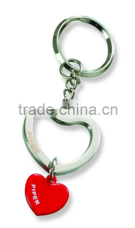 promotional metal zinc alloy led key chain custom light keyring metal flashlight keychain