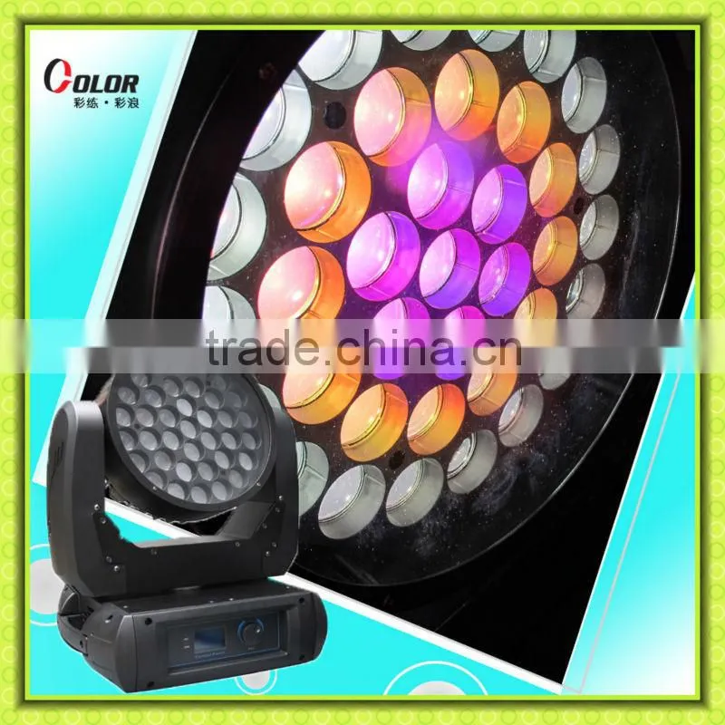 led moving head wash 37*12w rgbw 4 in 1 wash moving head light for wedding/party/disco/dj