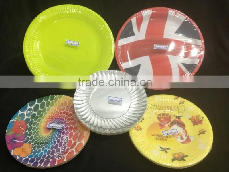 printed paper plates