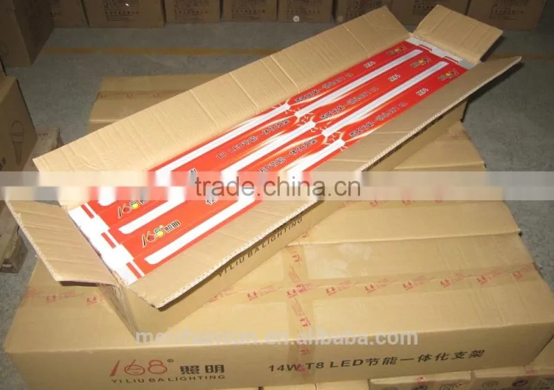 Factory/office/home lighting led tube 9W T8 led glass tube input AC220V