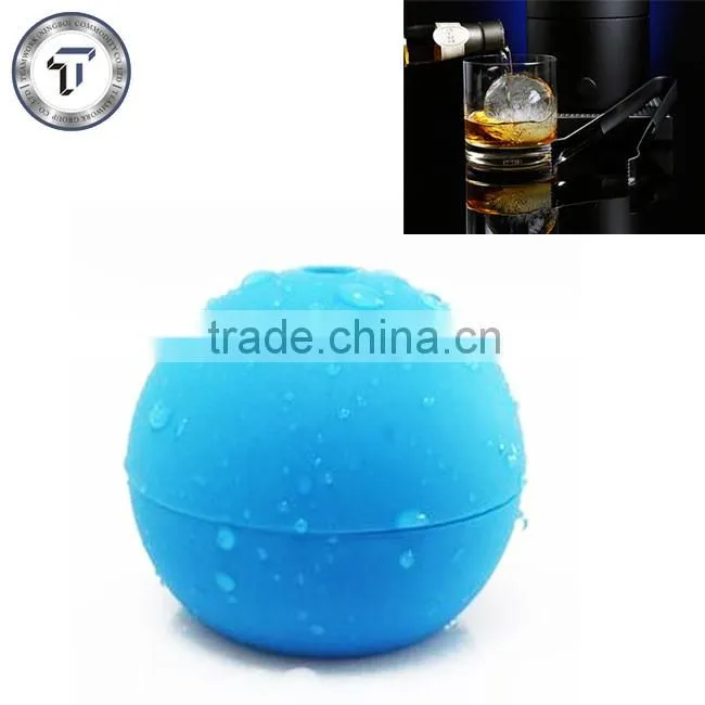 Promotion gift 100% food safe round silicone ice ball maker