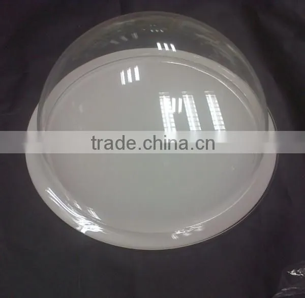 Custom clear acrylic dome display, glass display dome, toy display dome
