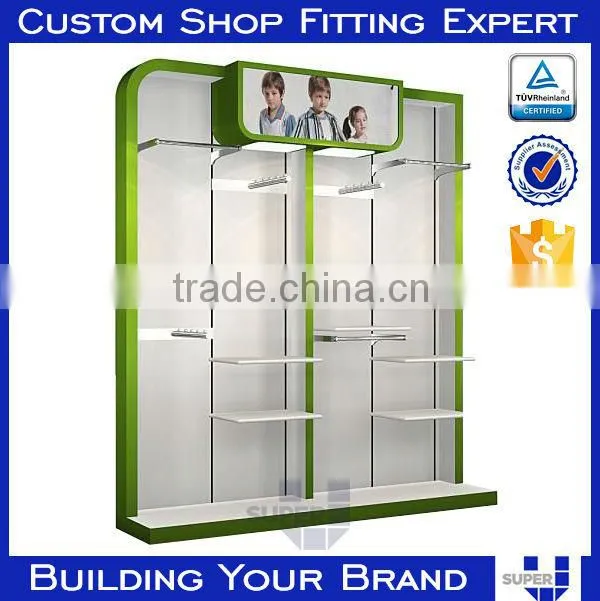 steel shelving photo exhibition stands display with shop fitting hooks