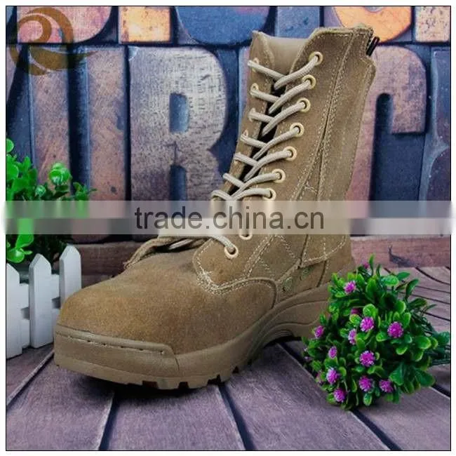 Wholesale cheap price genuine leather tactical gear boots