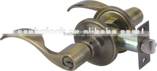 European and Asia ORB wave like style lock handle tubular door lever