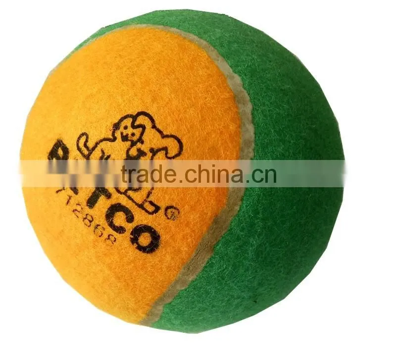 stock tennis ball,5" ball with printing