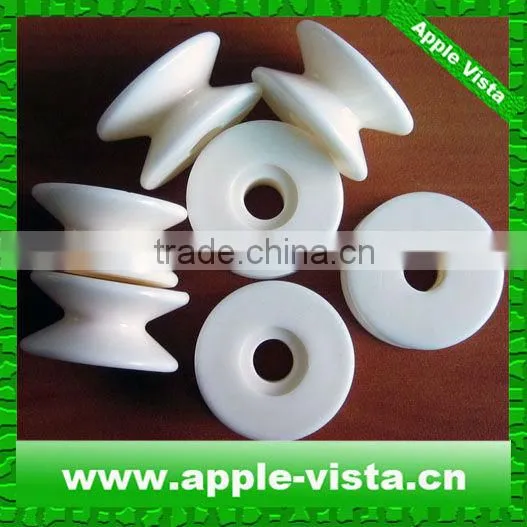 AV0001!!High precision zirconia zro2 structure ceramic tube/zirconia ceramic guide pulley