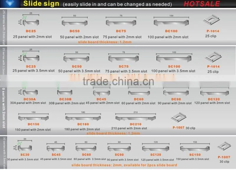 High quality nameplate sign board
