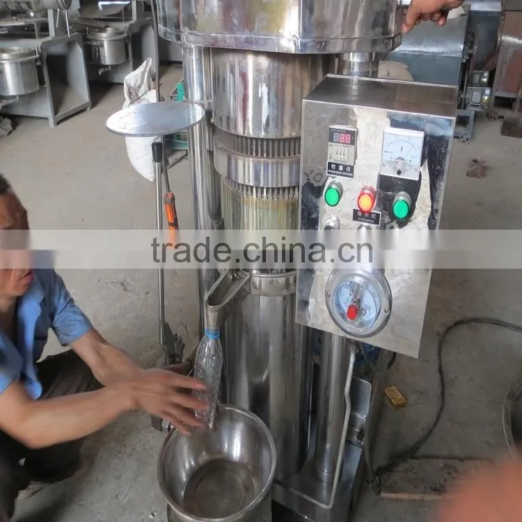 automatic vertical oil press expeller machine used