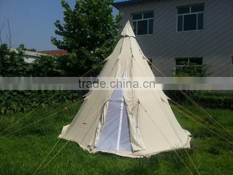 Waterproof Canvas Fabric Luxury Indian Tents