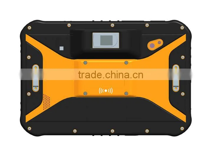 Dustproof 7 inch Android RFID fingerprint reader terminal