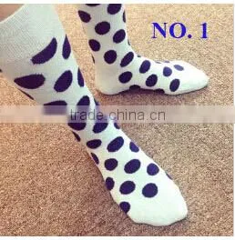 Blue High Quality In-stocking Boy And Girl's Tube Women/Mens Socks