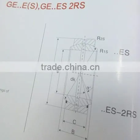 Used motorcycles radial spherical plain bearing GE8E