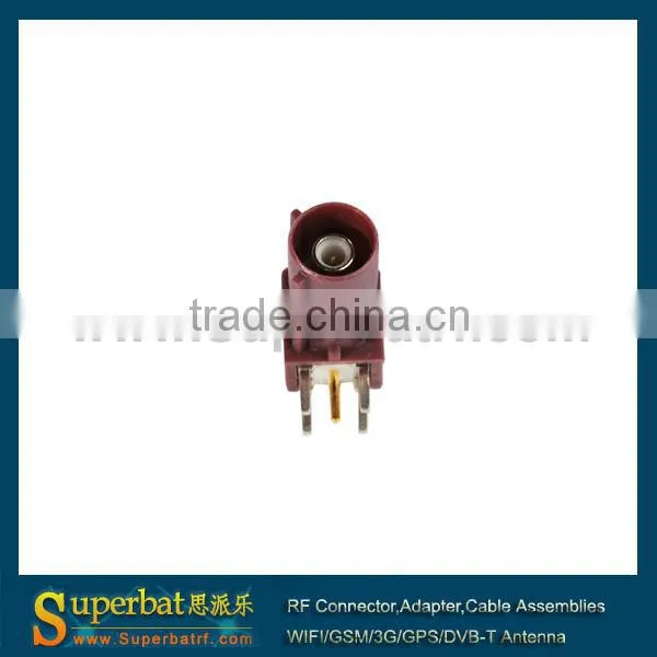 fakra antenna cable connector D violet for GSM cellular phone