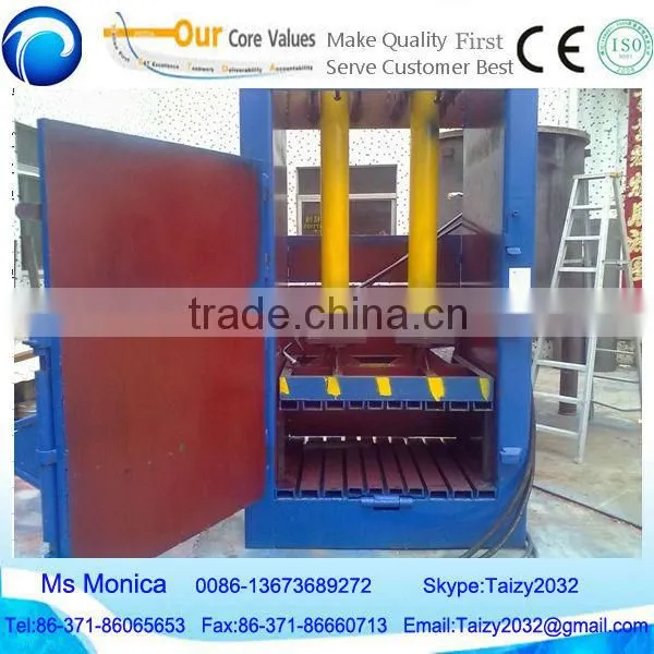 corn straw baler/steel scrap baler