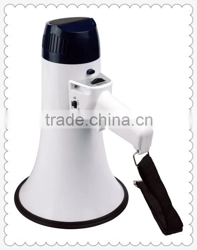 plastic loud speakers with talk& siren switch