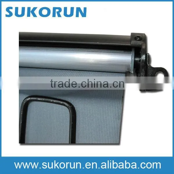 electronic bus sunshade