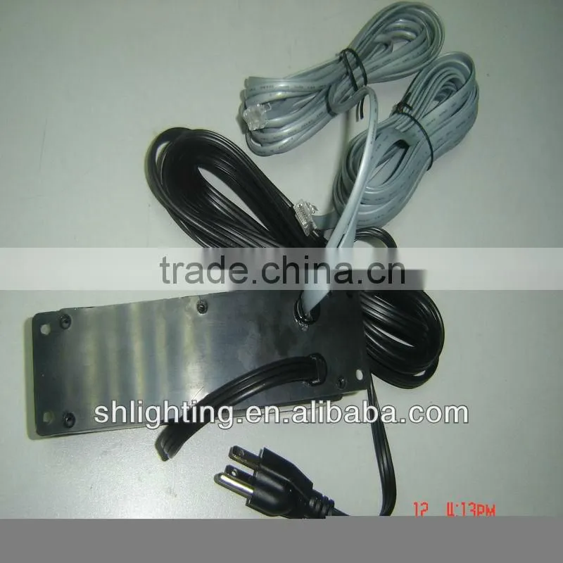 F106-41 2power strip with 1USB &1phone wire&1data wire
