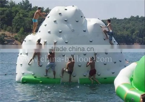 Commercial Cheap Water Iceberg / Hot Inflatable Water Iceberg Toys Games