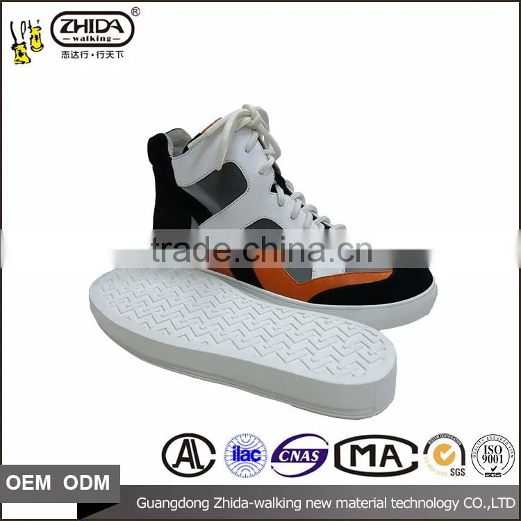 2016 hot selling new fashionable leisure shoe soles for boys