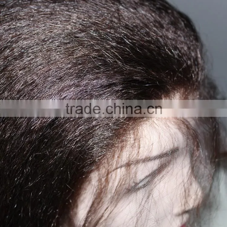 human hair full lace wig afro kinky human hair wig wholesale european kosher wig