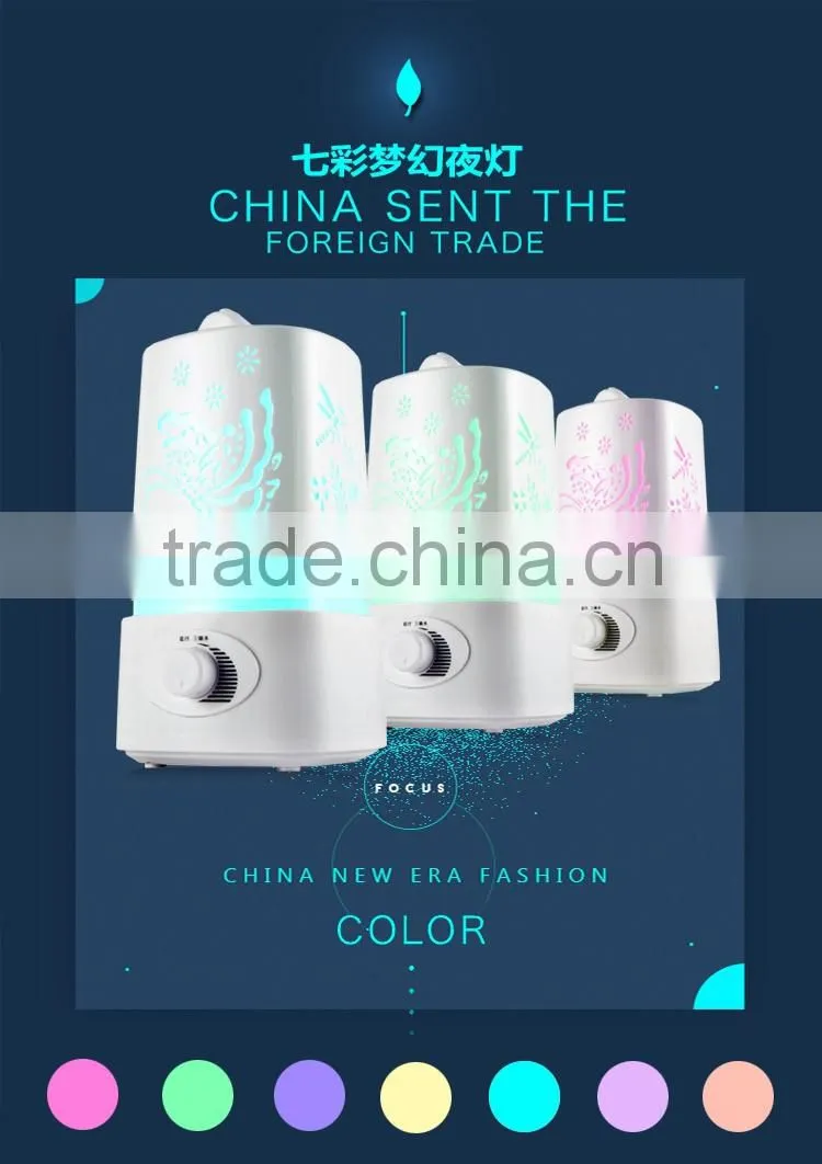 Noiseless facial humidifier mist maker diffuser