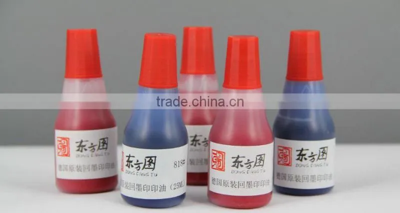 Hot Sell Custom Logo Oval 30*45mm Company Stamp / Rubber Ink Stamp Sample Free