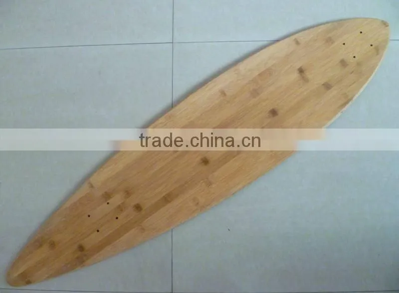 bamboo longboarding deck