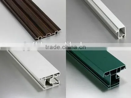 Plastic profile production line