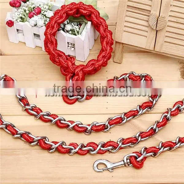 High Quality Customized Thick Iron Link Chain Dog Harness