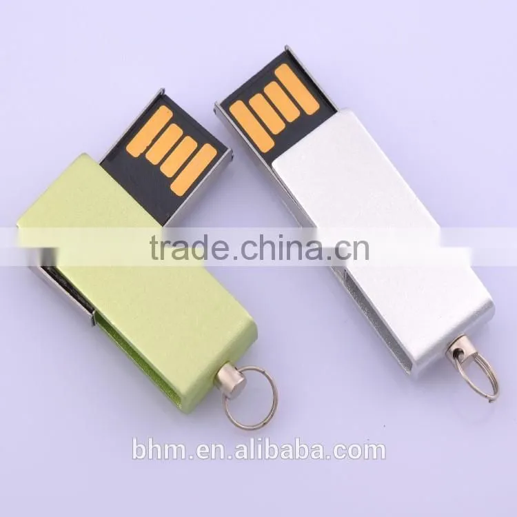 New products mini usb disk usb memory stick, swivel usb flash drive with logo custom