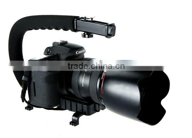 C Bracket Video Handle Stabilizing Stabilizer Grip for DSLR Camera DV Camcorder,Handle X Grip Dvr