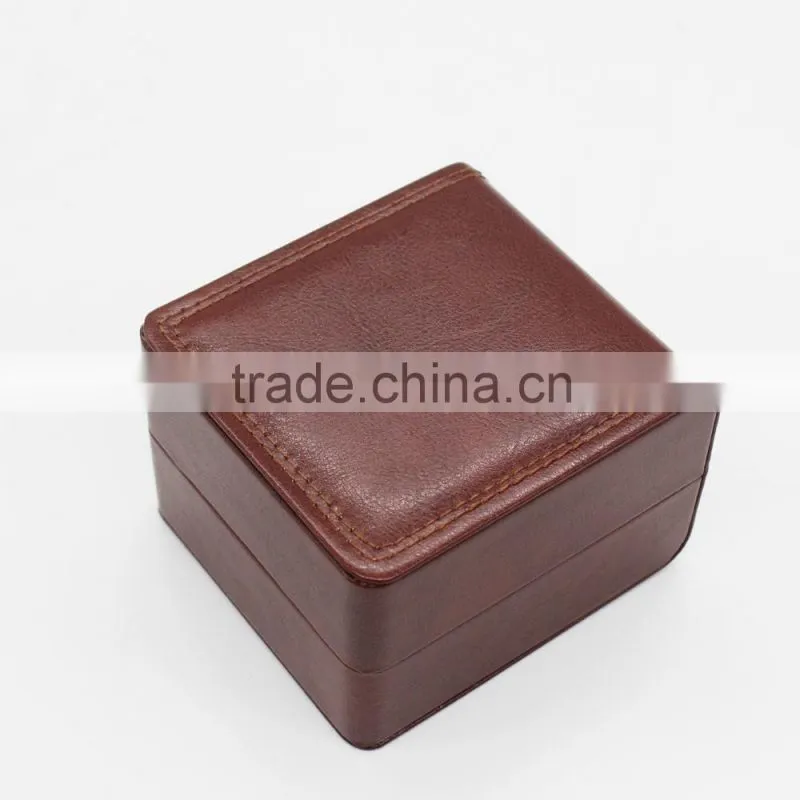 fine pu leather watch box delicate watch case