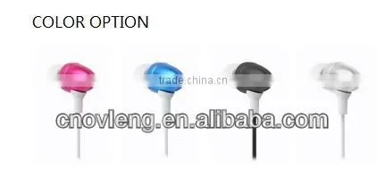 Good sound in-ear metal lightweight mobile phone with Mic from China maker
