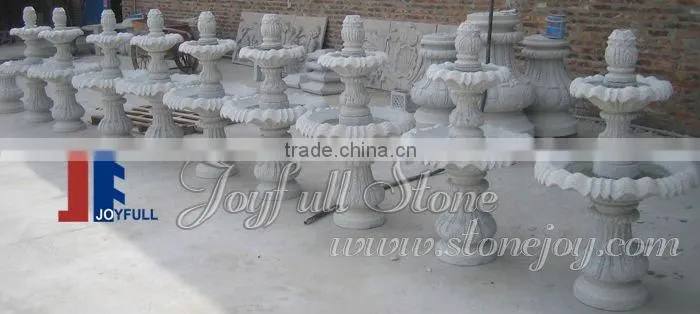 Outdoor 2 Tiers Water Fountain