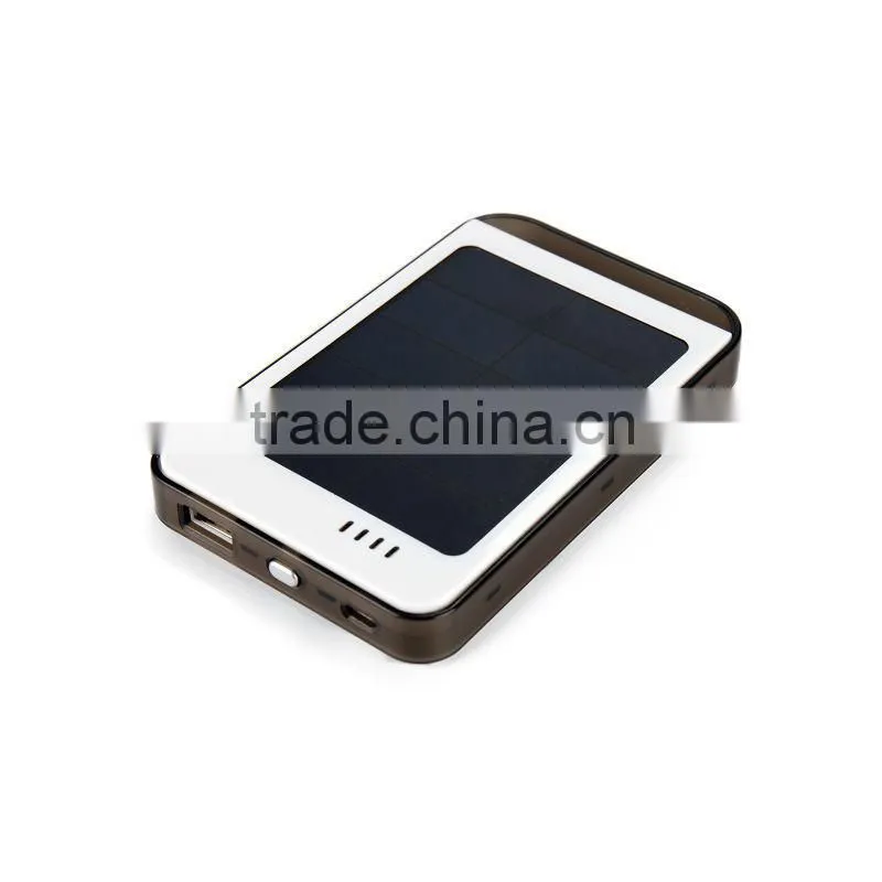 rechargeable portable solar cell phone charger solar power pack battery charger
